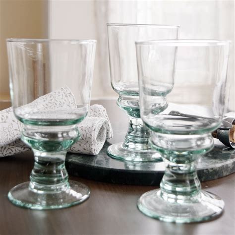 Recycled Glass Stemware