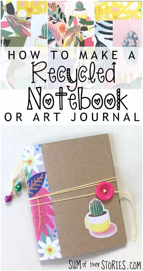 Recycled Notebook Journal