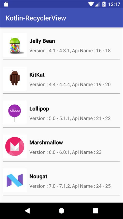 Recyclerview With Data Binding Android Example