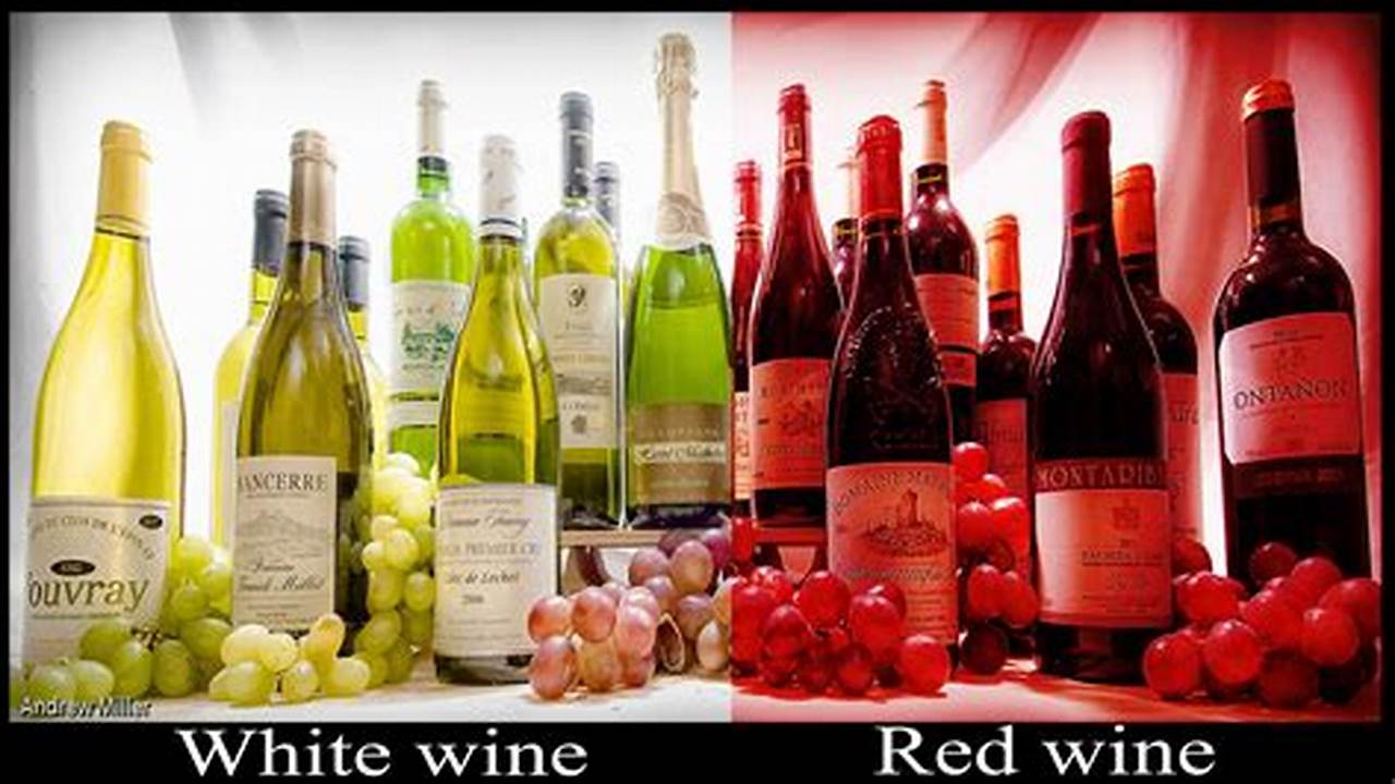 Temukan Rahasia Tersembunyi Anggur dan Minuman Keras Merah &amp; Putih