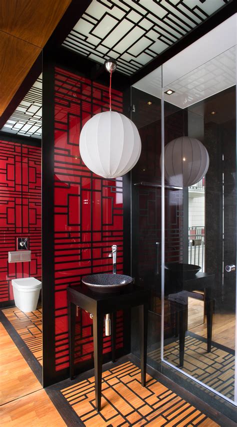 Red And Black Bathroom Decor Ideas