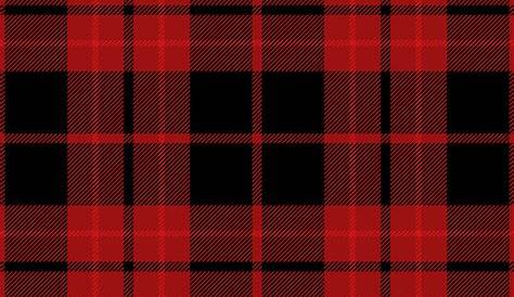 Red And Black Plaid Pattern Classic Lumberjack In Vector Image