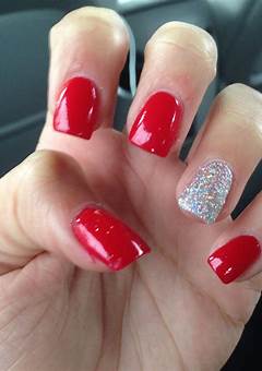Red And White Acrylic Nail Designs: The Perfect Combination For A Chic Look