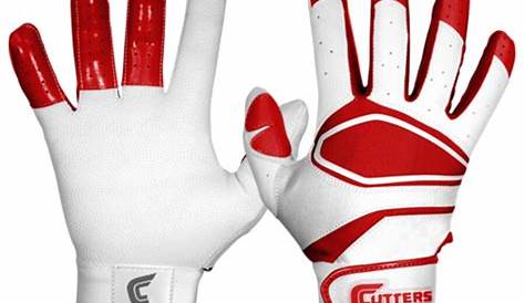 New Nike Hurache Edge Baseball Batting Gloves Red/White Adult X-Large