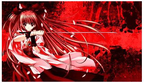 28+ Red Anime Wallpaper 4K Background