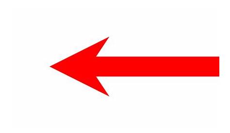 Clipart - Red Arrow pointing left