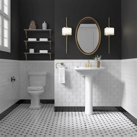 Red Black And White Bathroom Ideas