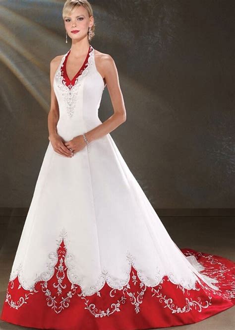 Deep Red And White Wedding Dresses / 2020 Mermaid Black And White Wedding Dresses With Long