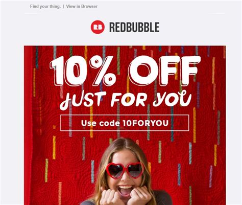 Redbubble Coupon: Get Ready For 2023 Shopping Savings