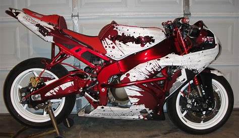 Red Chrome Vinyl Wrap Motorcycle Rwraps™ Matte Car Film