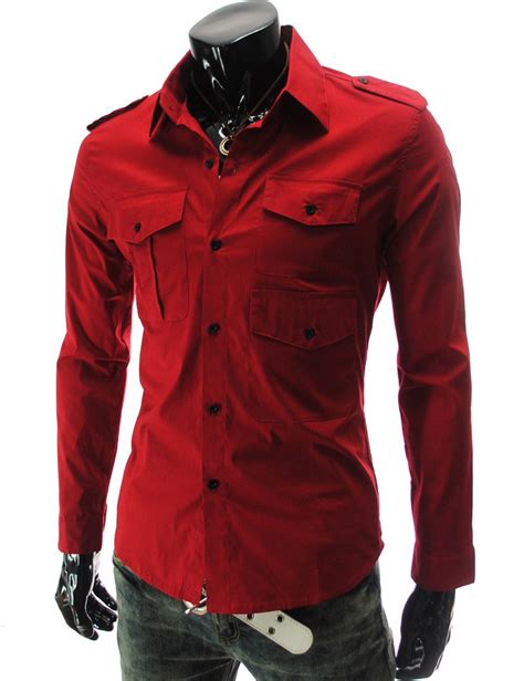 Collar design Red Tshirt Jeunes Gens
