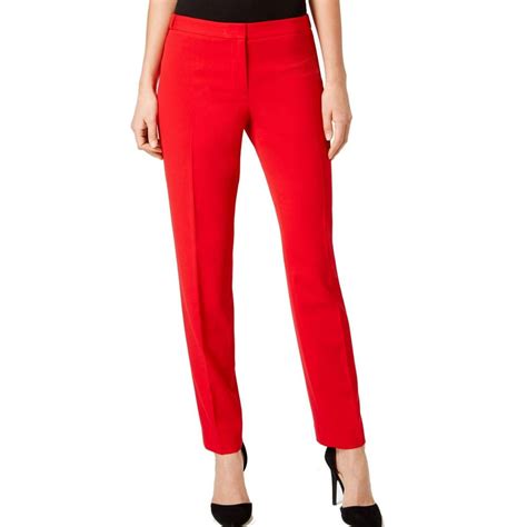 Red pants! Red pants, Clothing for tall women, Red dress pants