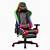 red gaming chair with led lights
