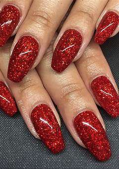 Red Glitter Nail Polish Gel: Sparkle And Shine In 2023