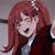 red haired anime girl aesthetic