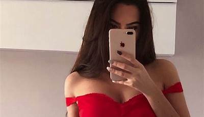 Red Hoco Dress Short Long Sleeve