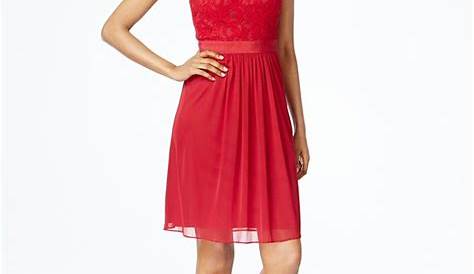 Red Hoco Dresses Macy S Offtheshoulder Lace hort Dress JVN