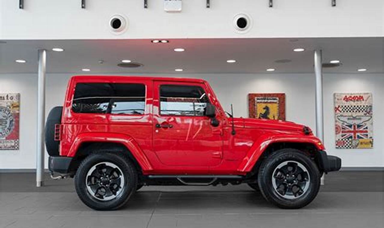 red jeep for sale