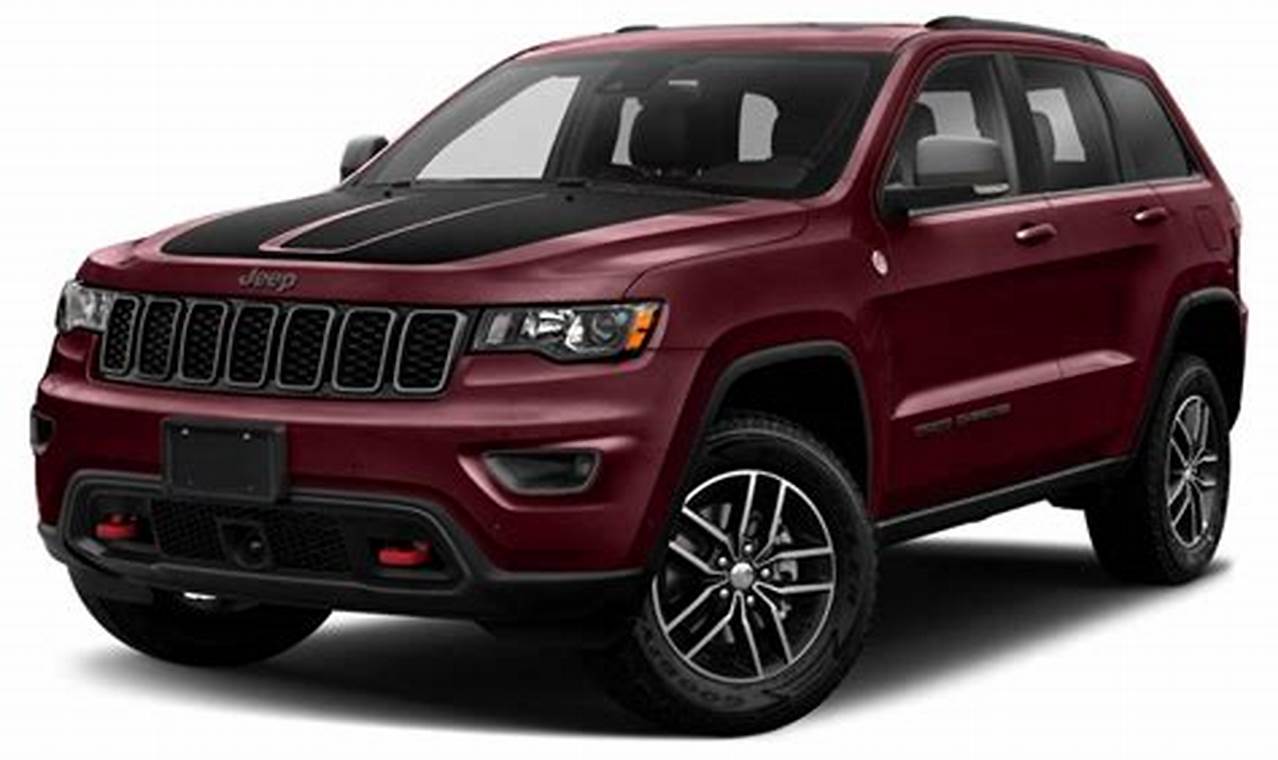 red jeep grand cherokee for sale