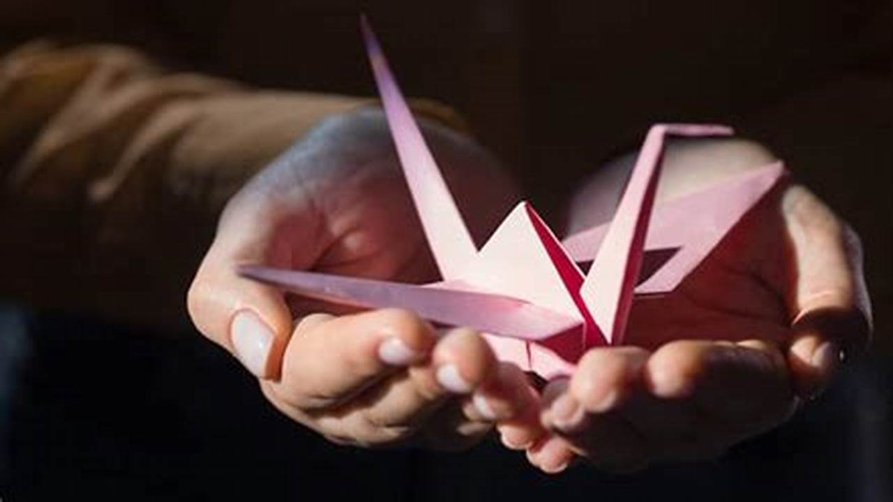 The Red Origami Crane: A Symbol of Hope, Peace, and Healing