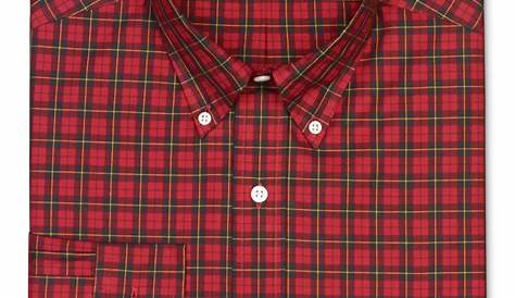Lyst Polo Ralph Lauren Red Plaid Dress Shirt in Red for Men