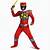red power ranger dino charge costume