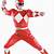 red power ranger suit