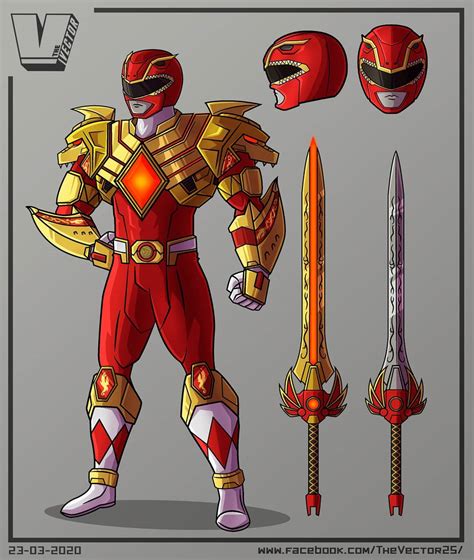 ThreeZero Announces Mighty Morphin Red Ranger Dragon Shield Figure