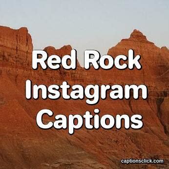 25 Red Rocks Instagram Captions That Are Almost As Good As The