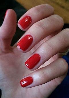 Red Shellac Nails: The Ultimate Trend Of 2023