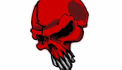 Red Skull Clip Art at Clker.com - vector clip art online, royalty free
