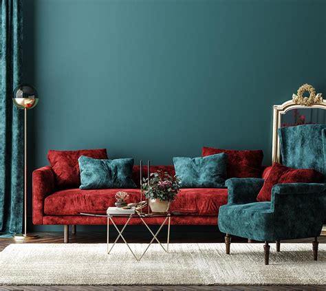 Favorite Red Sofa Color Schemes For Small Space