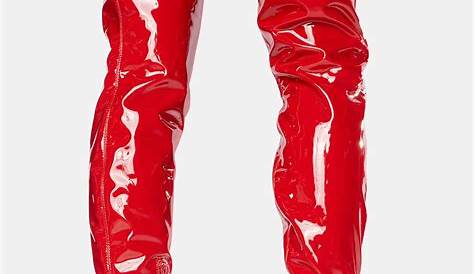Red Stiletto Boots Uk WOMENS RED STILETTO HIGH HEEL KNEEHIGH TALL ZIP PLATFORM