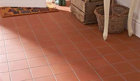 Reclaimed 6x6 Thick Red Quarry Tiles 6 Inch x 6 Inch Floor Tiles