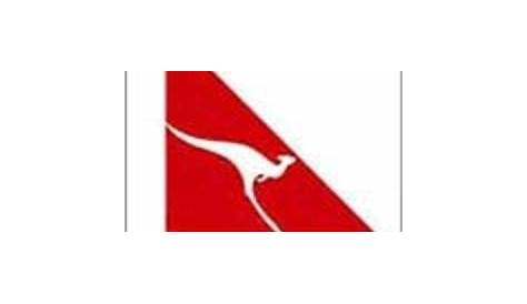 White with Red Triangle Kangaroo Logo LogoDix