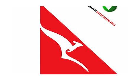 Red Triangle with Kangaroo Logo LogoDix