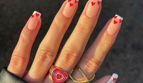 Make Your Valentine's Day Nails Pop With Matte Red Amelia Infore