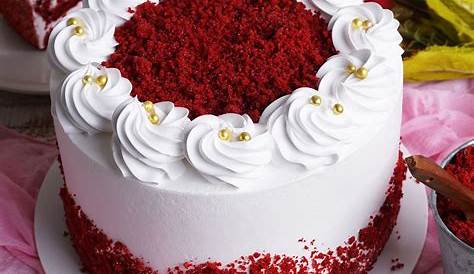 Red Velvet Birthday Cake Designs