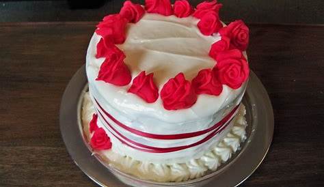 We Take The Cake Red Velvet Rose Cake, For 810 People