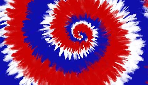 Red White And Blue Tie Die Wallpaper
