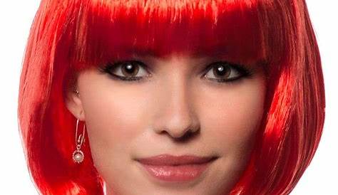 $53.05Beautiful Womens 35cm Short Red Fashion #Wig #With #Fringe | Wig
