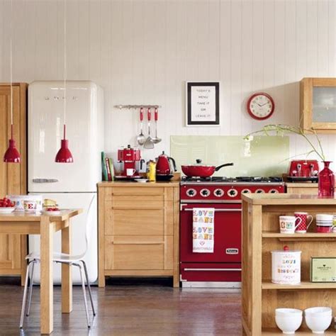 Red Accessories In Kitchen