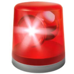 red alarm emoji copy and paste