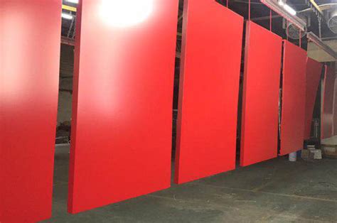 Red Aluminum Sheet