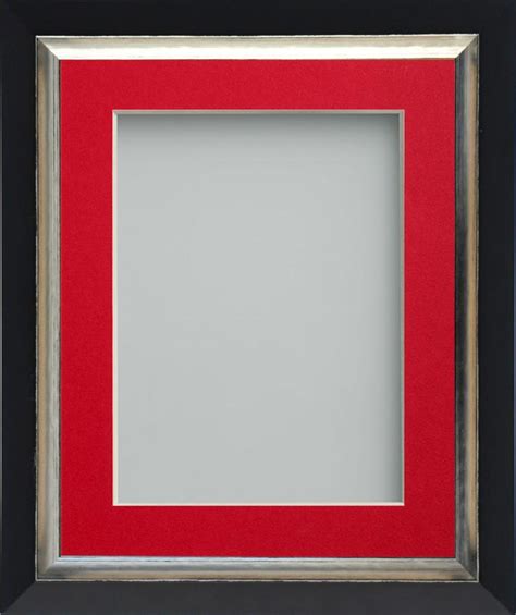 Red And Black Picture Frames