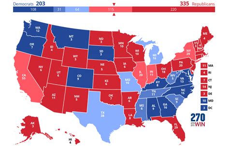 red and blue states 2024
