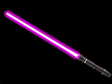 red and purple lightsaber
