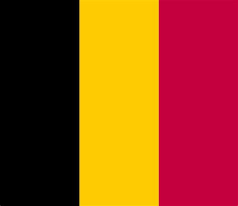 red and yellow country flag belgium