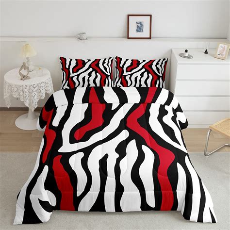 Cheetah Comforter Set, Purple Zebra Print Bedroom Ideas