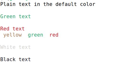 red ansi code python